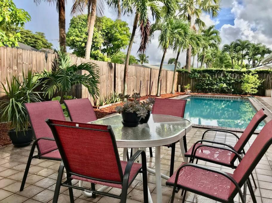 Villa Pool House In Tropical Miami Esterno foto